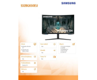 Samsung Odyssey G6 LS32BG650EUXEN - 1092721 - zdjęcie 18